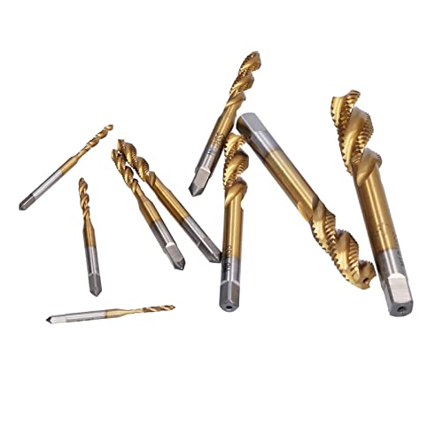 EBTOOLS Spiralflöte-Fassungssatz Set Beschleppter Hochgeschwindigkeitsstahl M2-9 Größen Schraubengewinde Handwerkzeug EBTOOLS Spiralflöte-Fassungssatz Set Beschleppter Hochgeschwindigkeitsstahl M2-9 Größen Schraubengewinde Handwerkzeug von EBTOOLS