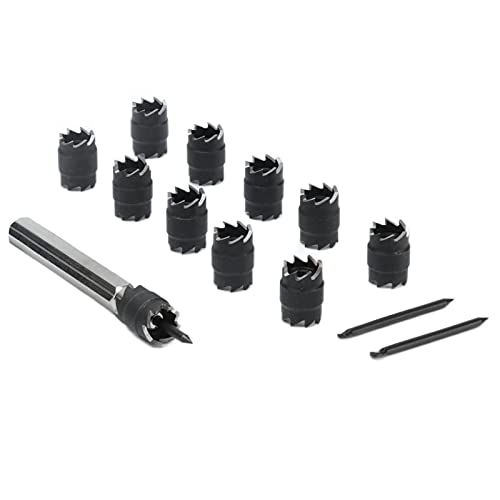 EBTOOLS Spot -Schweißschneider -Set 2 seitige HSS Stromversorgungsbits Zum Schweißen, Vielseitiges 3/8 Zoll Lochentfernerwerkzeug EBTOOLS Spot -Schweißschneider -Set 2 seitige HSS Stromversorgungsbits Zum Schweißen, Vielseitiges 3/8 Zoll Lochentfernerwerkzeug von EBTOOLS