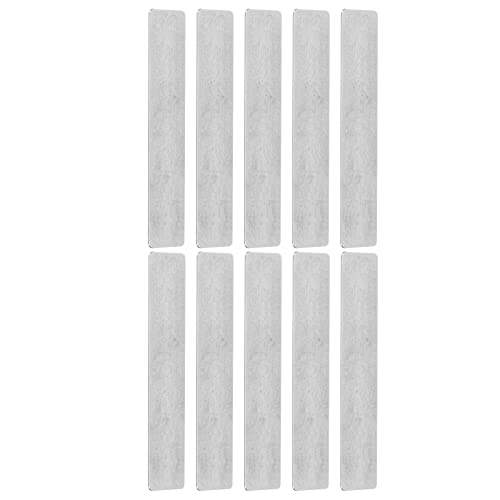 EBTOOLS Ventilplatte, 10 Stück Luftkompressor Ventilplatte Luftkompressor Ersatzteile für Zentrales Pneumatisches Hafenfracht-Luftkompressor-Membranventil von EBTOOLS