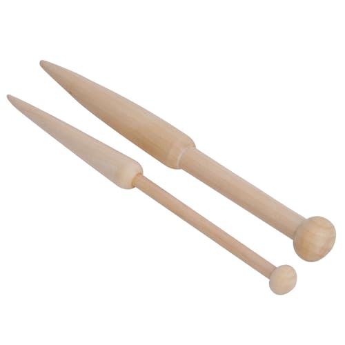 EBTOOLS Wolle Kurzes Rutenwebwerkzeug für Pulloverschalte Wandteppich - Holzstricknadel EBTOOLS Wolle Kurzes Rutenwebwerkzeug für Pulloverschalte Wandteppich - Holzstricknadel von EBTOOLS