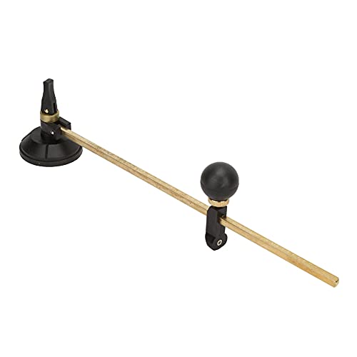 Glas Ter 6-Rad Kreisförmiger Ting-Ter mit Saugnapfbecher für Kreise (60 cm) von EBTOOLS