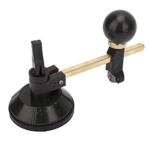 Glas Ter 6-Rad Kreisförmiger Ting-Ter mit Saugnapfbecher für Kreise (Durchmesser 20 cm) von EBTOOLS