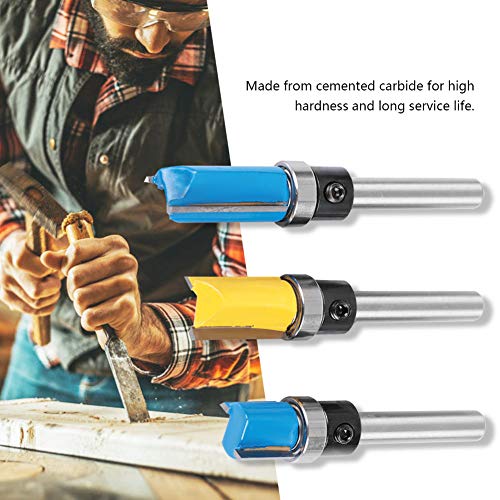 Hochleistungs-3pcs Holzbearbeitung Ter Ling /4 "Shank-Router-Bits Zum Schlitzen und Gravieren Hochleistungs-3pcs Holzbearbeitung Ter Ling /4 "Shank-Router-Bits Zum Schlitzen und Gravieren von EBTOOLS