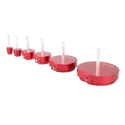 PVC Pipe Reamer -Werkzeugkit für PPRK6 -Kunststoffanpassung 6 teiliger Set für Standard /2 I Bohrer PVC Pipe Reamer -Werkzeugkit für PPRK6 -Kunststoffanpassung 6 teiliger Set für Standard /2 I Bohrer von EBTOOLS