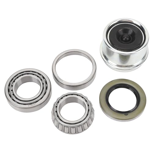 Set -Duty -Anhängerrad Hub Hub Lager Kit mit Abdeck und Cotter Stift für 16 Zoll Achsen Set -Duty -Anhängerrad Hub Hub Lager Kit mit Abdeck und Cotter Stift für 16 Zoll Achsen von EBTOOLS