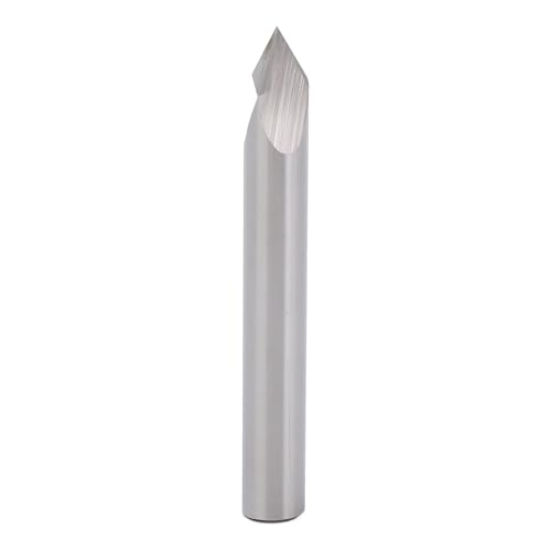 V Router Bit /4 Shank 60 Grad Carbid CNC -Werkzeug für Präzise Holzgraven und -Ting von EBTOOLS
