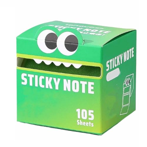 Niedliche Haftnotiz Mit Monster-Muster, Lustige Haftnotizen Mit Pastellfarbenen Tieren, Selbstklebende Notizblöcke Mit Cartoon-Motiven, Notizblöcke, Schreibwaren, Kleine Aufgabenliste(#e) von ECBLI