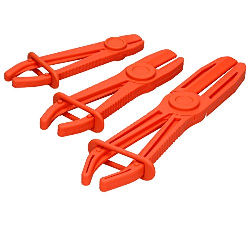 ECD Germany Schlauchklemmen Zange Set - 3tlg. - 255-185-155 mm - Abklemmzange Schlauchklemmenzangen Klemmzange Abklemmzange Klemm-Zange KFZ Schlauch ECD Germany Schlauchklemmen Zange Set - 3tlg. - 255-185-155 mm - Abklemmzange Schlauchklemmenzangen Klemmzange Abklemmzange Klemm-Zange KFZ Schlauch von ECD Germany
