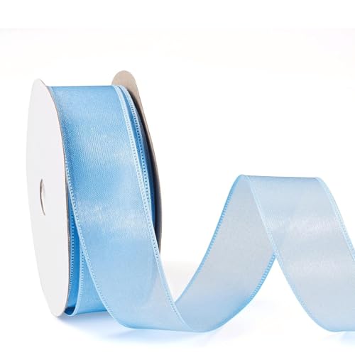 Geschenkband 100 Yards Bänder, Geschenkverpackungsband, 2,5 cm transparenter Tüll, dekorative Bänder für Blumenstrauß, Geschenke, Basteln, Schleifen, Party, Hochzeit Geschenkband 100 Yards Bänder, Geschenkverpackungsband, 2,5 cm transparenter Tüll, dekorative Bänder für Blumenstrauß, Geschenke, Basteln, Schleifen, Party, Hochzeit von ECFZTLAV