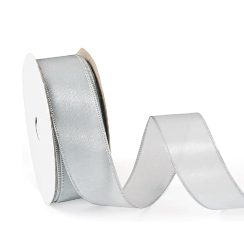 Geschenkband 100 Yards Bänder, Geschenkverpackungsband, 2,5 cm transparenter Tüll, dekorative Bänder für Blumenstrauß, Geschenke, Basteln, Schleifen, Party, Hochzeit Geschenkband 100 Yards Bänder, Geschenkverpackungsband, 2,5 cm transparenter Tüll, dekorative Bänder für Blumenstrauß, Geschenke, Basteln, Schleifen, Party, Hochzeit von ECFZTLAV