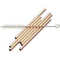 6 Echtwerk Edelstahl-Strohhalme braun 6 Echtwerk Edelstahl-Strohhalme braun von ECHTWERK