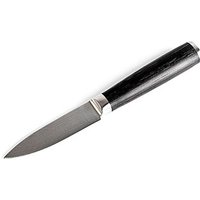 Echtwerk Küchenmesser Damast silber, schwarz, Klinge: 8,5 cm Echtwerk Küchenmesser Damast silber, schwarz, Klinge: 8,5 cm von ECHTWERK