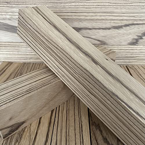 ECI Zebrano Edelholz Kantel 40 x 40 mm Drechsel-Holz Ton Klang Schnitz Holz von ECI