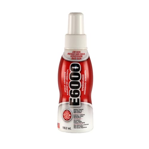 E6000 Pump-Sprühkleber, klar, stark, flexibel, wasserabweisend, fotosicher, 118 ml E6000 Pump-Sprühkleber, klar, stark, flexibel, wasserabweisend, fotosicher, 118 ml von ECLECTIC PRODUCTS