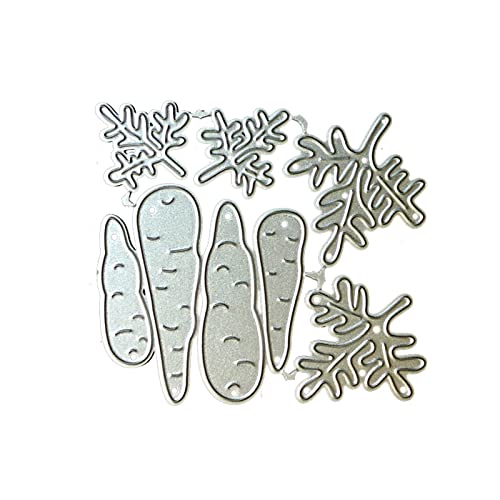 ECMQS Karotte/Blatt DIY Stanzschablone, Scrapbooking Prägeschablonen Stanzformen Schablonen Für Scrapbooking ECMQS Karotte/Blatt DIY Stanzschablone, Scrapbooking Prägeschablonen Stanzformen Schablonen Für Scrapbooking von ECMQS