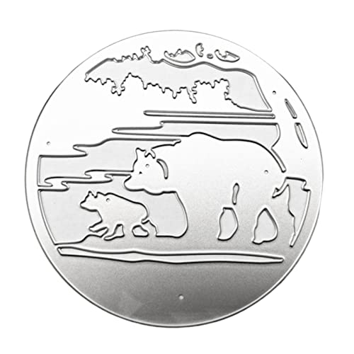 ECMQS Kreativer süßer Bär DIY Stanzschablone, Scrapbooking Prägeschablonen Stanzformen Schablonen Für Scrapbooking ECMQS Kreativer süßer Bär DIY Stanzschablone, Scrapbooking Prägeschablonen Stanzformen Schablonen Für Scrapbooking von ECMQS