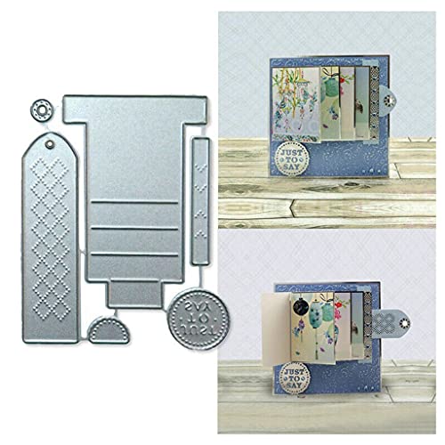 Lesezeichen Stanzschablone, DIY Scrapbooking Prägeschablonen Stanzformen Schablonen Für Scrapbooking Lesezeichen Stanzschablone, DIY Scrapbooking Prägeschablonen Stanzformen Schablonen Für Scrapbooking von ECMQS