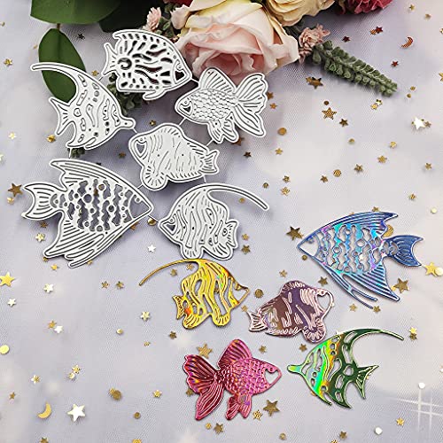 Sechs Fische DIY Stanzschablone, Scrapbooking Prägeschablonen Stanzformen Schablonen Für Scrapbooking, Fotopapier, Karten, Handwerk Prägen Sechs Fische DIY Stanzschablone, Scrapbooking Prägeschablonen Stanzformen Schablonen Für Scrapbooking, Fotopapier, Karten, Handwerk Prägen von ECMQS