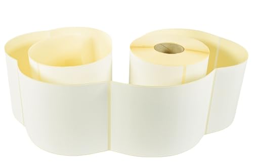 ECO - PRO PAP - Thermoetiketten 100 mm x 150 mm, 360 Stück pro Rolle, Thermoetikett mit BPA-freiem Thermopapier, Thermoetikettenband für Logistik und Lagerhaltung - Packung mit 5 Stück ECO - PRO PAP - Thermoetiketten 100 mm x 150 mm, 360 Stück pro Rolle, Thermoetikett mit BPA-freiem Thermopapier, Thermoetikettenband für Logistik und Lagerhaltung - Packung mit 5 Stück von ECO - PRO PAP