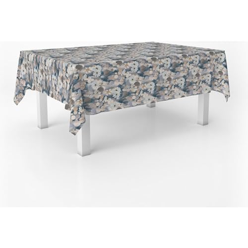 ECOMMERC3 Fleckabweisende Tischdecke für rechteckigen Tisch, Größe 100x140 cm | Schmutzabweisende Tischdecke, extra weich und wasserdicht, TAJO ECOMMERC3 Fleckabweisende Tischdecke für rechteckigen Tisch, Größe 100x140 cm | Schmutzabweisende Tischdecke, extra weich und wasserdicht, TAJO von ECOMMERC3