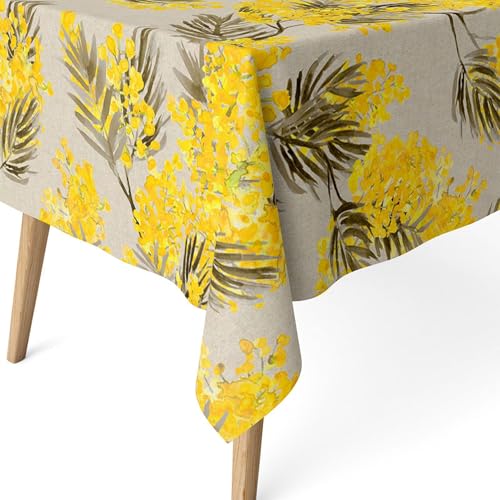 ECOMMERC3 Fleckabweisende Tischdecke für rechteckigen Tisch, Größe 220 x 140 cm, schmutzabweisend, extra weich und wasserdicht, Beige ECOMMERC3 Fleckabweisende Tischdecke für rechteckigen Tisch, Größe 220 x 140 cm, schmutzabweisend, extra weich und wasserdicht, Beige von ECOMMERC3