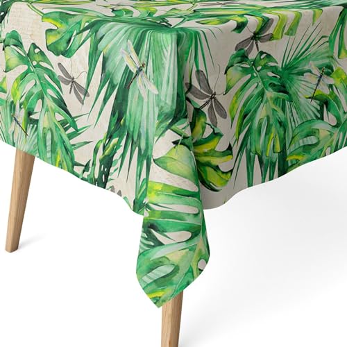 ECOMMERC3 Fleckabweisende Tischdecke für rechteckigen Tisch, Größe 250 x 140 cm, schmutzabweisende Tischdecke, extra weich und wasserdicht, Einheitsgröße ECOMMERC3 Fleckabweisende Tischdecke für rechteckigen Tisch, Größe 250 x 140 cm, schmutzabweisende Tischdecke, extra weich und wasserdicht, Einheitsgröße von ECOMMERC3