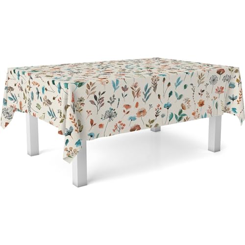 ECOMMERC3 Fleckabweisende Tischdecke für rechteckigen Tisch, Größe 300x140 cm | Schmutzabweisende Tischdecke, extra weich und wasserdicht, Garden BEIGE ECOMMERC3 Fleckabweisende Tischdecke für rechteckigen Tisch, Größe 300x140 cm | Schmutzabweisende Tischdecke, extra weich und wasserdicht, Garden BEIGE von ECOMMERC3