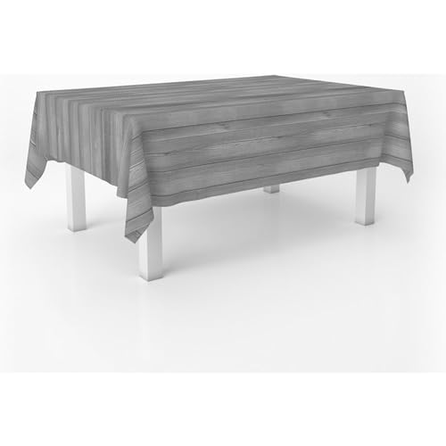 ECOMMERC3 Wachstuch, rechteckig, Größe 100 x 140 cm, Stil, Haltbarkeit und einfache Reinigung für Ihren Tisch – fleckenabweisende und wasserdichte Wachstuch-Tischdecke von ECOMMERC3