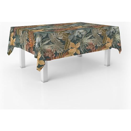 ECOMMERC3 Wachstuch, rechteckig, Größe 240 x 140 cm, Stil, Haltbarkeit und einfache Reinigung für Ihren Tisch – Wachstuch-Tischdecke, schmutzabweisend und wasserdicht, Einfarbig von ECOMMERC3