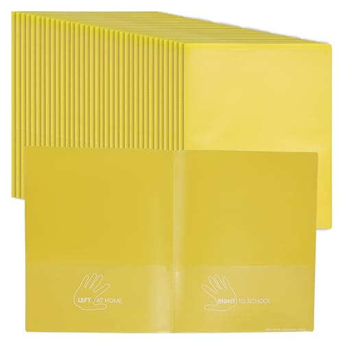 ECR4Kids MessageStor 2-Pocket Eltern-Lehrer Klassenzimmer-Verbindungsmappe aus flexiblem Kunststoff mit Taschen, Briefgröße, 36-teiliges Set gelb ECR4Kids MessageStor 2-Pocket Eltern-Lehrer Klassenzimmer-Verbindungsmappe aus flexiblem Kunststoff mit Taschen, Briefgröße, 36-teiliges Set gelb von ECR4KIDS
