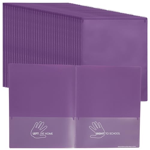ECR4Kids MessageStor 2-Pocket Eltern-Lehrer Klassenzimmer-Verbindungsmappe aus flexiblem Kunststoff mit Taschen, Briefgröße, 36-teiliges Set violett ECR4Kids MessageStor 2-Pocket Eltern-Lehrer Klassenzimmer-Verbindungsmappe aus flexiblem Kunststoff mit Taschen, Briefgröße, 36-teiliges Set violett von ECR4KIDS
