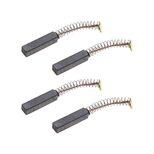 ECSiNG 2 Paar Kohlebürsten, 20 x 6 x 5 mm, für Kreissäge, Bohrmaschine, Rotationsgerät, Staubentferner, Motorrad, Elektromotor, Ersatzzubehör von ECSiNG