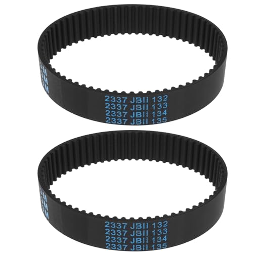 ECSiNG 2 Stück Zahnriemen für Schleifmaschinen 201 Mm Länge 14 Mm Breite 67 Zähne Kompatibel mit Skil 7600 von ECSiNG