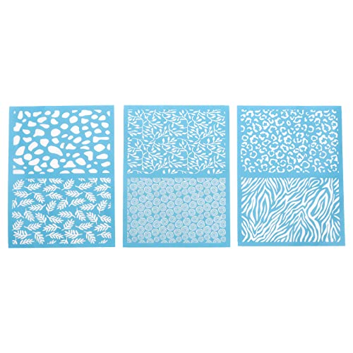 ECSiNG 3 Stück Ton-Siebdruckvorlage Siebdruckschablonen Siebdruckschablonen Zubehör für DIY Handwerk Herstellung 12 x 16 cm ECSiNG 3 Stück Ton-Siebdruckvorlage Siebdruckschablonen Siebdruckschablonen Zubehör für DIY Handwerk Herstellung 12 x 16 cm von ECSiNG