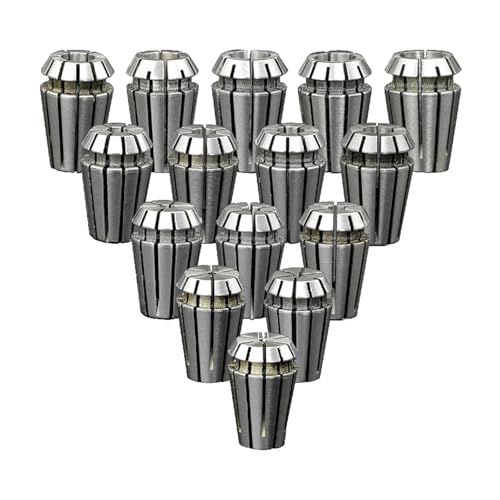 Drehmeißel Set, ER11 ER16 ER20 ER25 Spannzange AAA Hochpräzise Federspannzangen Werkzeughalter for CNC-Graviermaschine Spindel Fräsdrehmaschine(ER11-5.5mm) von EDEDE
