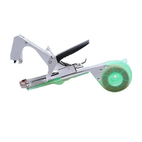EDEDE Bindezange für Pflanzen, Zweig 6 10000 Stück Trauben Himbeeren Maschinenbänder Binden Pflanzen Hand mit Klammern Tomaten for Werkzeugrollen Kel(Green transparent) von EDEDE
