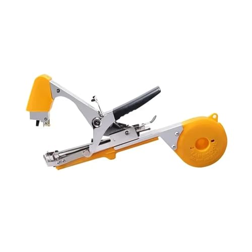 EDEDE Bindezange für Pflanzen, Zweig 6 10000 Stück Trauben Himbeeren Maschinenbänder Binden Pflanzen Hand mit Klammern Tomaten for Werkzeugrollen Kel(Yellow) von EDEDE