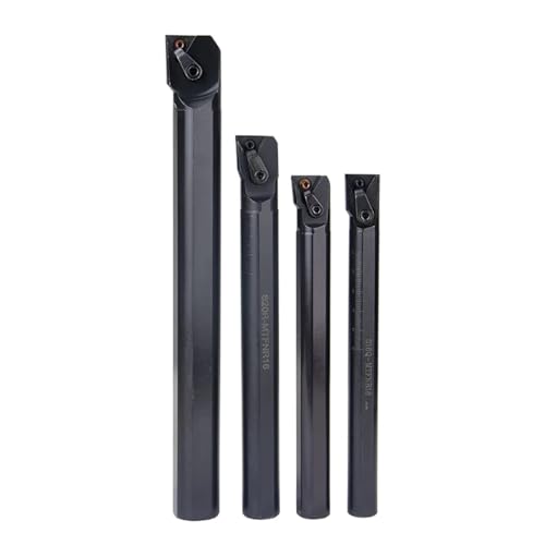 EDEDE Drehmeißel Set, 1PCS S16Q-MTFNR16 S20R-MTFNR16 S25S-MTFNR16 Interne Drehen Werkzeug Halter TNMG16 Hartmetall Einsätze Drehmaschine Bar CNC Schneiden Werkzeuge Set(S32T-MTFNR16) von EDEDE
