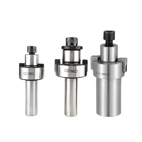 EDEDE Drehmeißel Set, Planfräser Werkzeughalter Gerader Schaft FMB Stirnfräser for BAP 300R 400R 50/63mm(C32-FMB22) von EDEDE