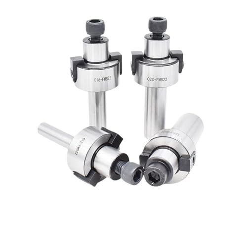 EDEDE Drehmeißel Set, Planschaftfräser-Adapter MT2 MT3 MT4 R8 FMB22 FMB27 BT30 NT30 ISO30 Dornaufsatzfräser Werkzeughalter Zugstange CNC-Werkzeugmaschinen(MT2-FMB22-M10) von EDEDE