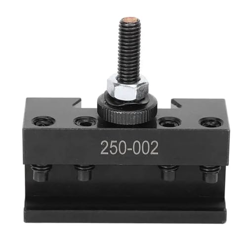 EDEDE Drehmeißel Set, Schnell-Proxy-Werkzeugpfosten aus Hartstahl, Stabiler CNC-Drehmaschinen-Bohrschneider, Schnellhalter 250-001/250-002(250-002) von EDEDE