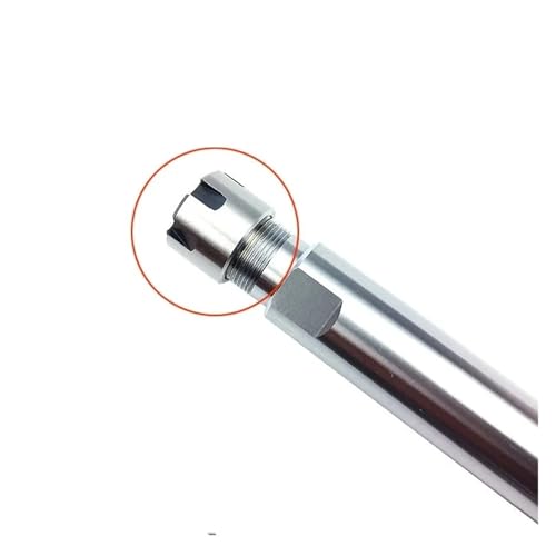 EDEDE Drehmeißel Set, Spannzangenhalter CNC-Fräsen Verlängerungswerkzeug ER-Verlängerungsstange(M Nut,C12-ER16-100L) von EDEDE