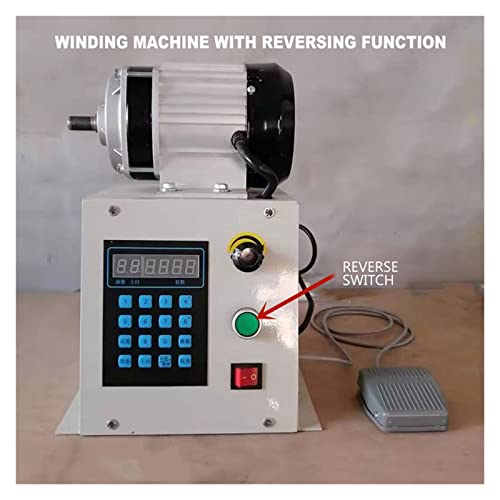 EDEDE Elektrischer Spulenwickler Automatische CNC-Programmier-Wickelmaschine Motorwickelmaschine mit Drehmoment Programmierbare Drehzahlregelungs-Wickelmaschine(800w 90kw Motor) von EDEDE