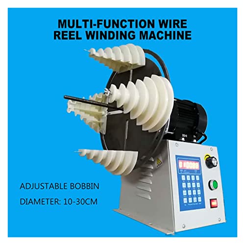 EDEDE Elektrischer Spulenwickler Automatische CNC-Programmier-Wickelmaschine Motorwickelmaschine mit Drehmoment Programmierbare Drehzahlregelungs-Wickelmaschine(Disc Style) von EDEDE