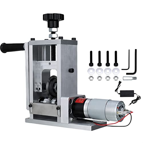 EDEDE Elektrischer Spulenwickler Automatische elektrische Schälmaschine manuelle Drahtabisolierung Handkurbel Stripper Schrott Kupferdraht Kabel Stripping Recycling-Werkzeug(Manual) von EDEDE