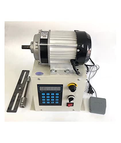 EDEDE Elektrischer Spulenwickler Doppelte CNC-Wickelmaschine, elektrische automatische Wickelmaschine, Motorreparaturwerkzeug, drehmomentstarke Wickelmaschine(500W) von EDEDE