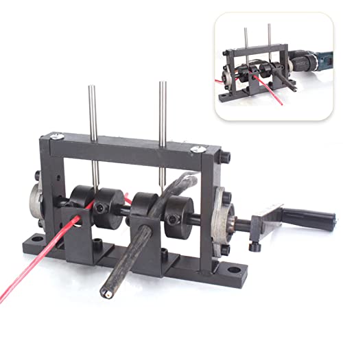 EDEDE Elektrischer Spulenwickler Manuelle elektrische Bohrmaschine Mehrzweck-Abisoliermaschine Schrottkabel-Schälmaschinen Stripper for1-30mm Abisoliermaschine(Double Cutter) von EDEDE