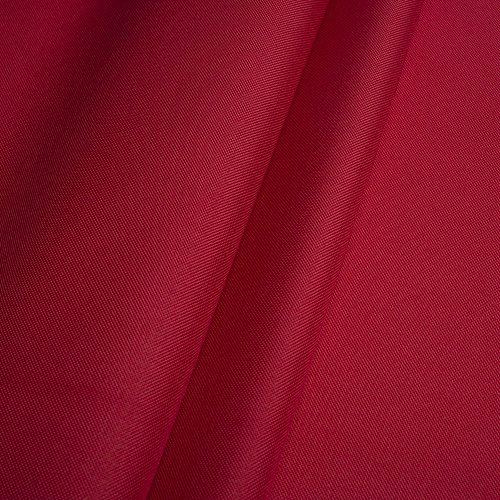 Erstklassiger Polyester Oxford 250D 1lfm - Wasserabweisend, Winddicht, Outdoor Stoff, Gartenmöbel Stoff (Rot) von EDGE Handels GmbH