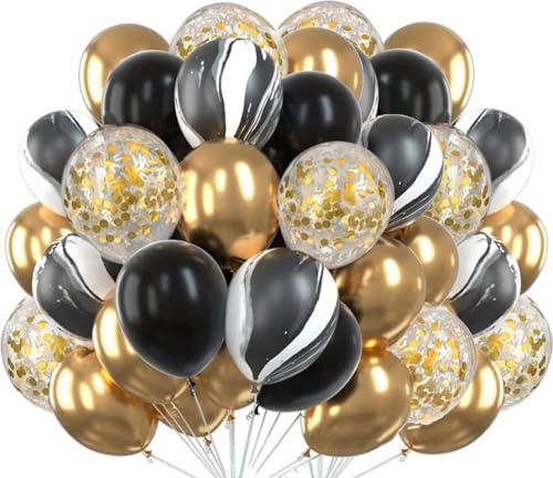 EDIBAZZAR Luftballons - Glamouröse Dekoration - Kreativer Touch - Helium-Effekt - Elegante Atmosphäre - Latexmaterial - Magischer Konfetti-Effekt EDIBAZZAR Luftballons - Glamouröse Dekoration - Kreativer Touch - Helium-Effekt - Elegante Atmosphäre - Latexmaterial - Magischer Konfetti-Effekt von EDIBAZZAR