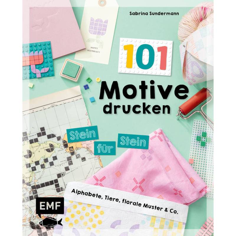 101 Motive Drucken - Stein Für Stein - Sabrina Sundermann, Kartoniert (TB) von EDITION,MICHAEL FISCHER